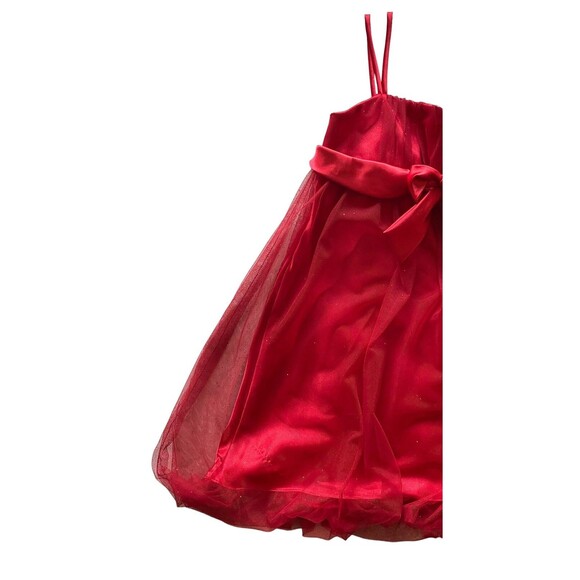 Sophia Young Designs Limited Girls Sparkle Tulle Dress Bubble Hem Size 8 - Picture 10 of 11